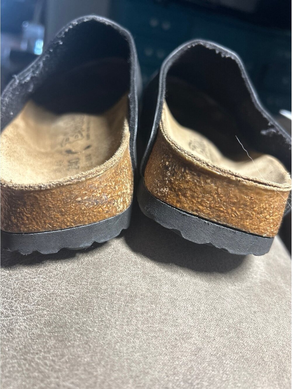 Birkenstock Black Slip-On Clogs Mules - Picture 5 of 5